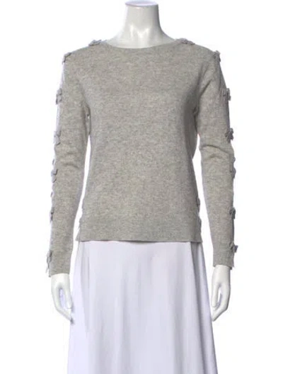 Pre-owned Ted Baker Crew Neck Sweater In Grey