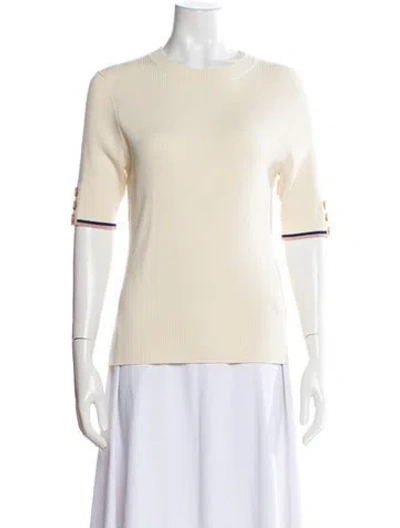 Pre-owned Ted Baker Crew Neck Sweater In Neutral
