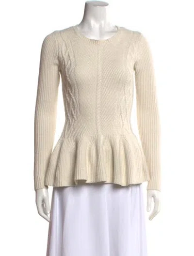 Pre-owned Ted Baker Crew Neck Sweater In Neutrals