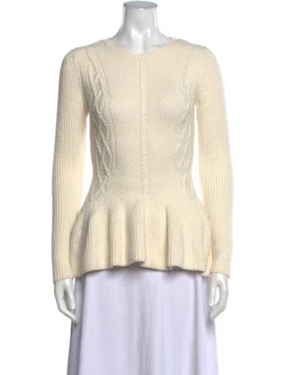 Pre-owned Ted Baker Crew Neck Sweater In Neutrals