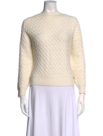 Pre-owned Ted Baker Crew Neck Sweater In Neutrals