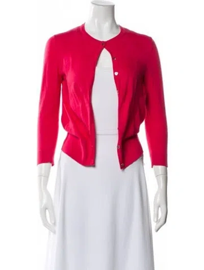 Pre-owned Ted Baker Crew Neck Sweater In Pink