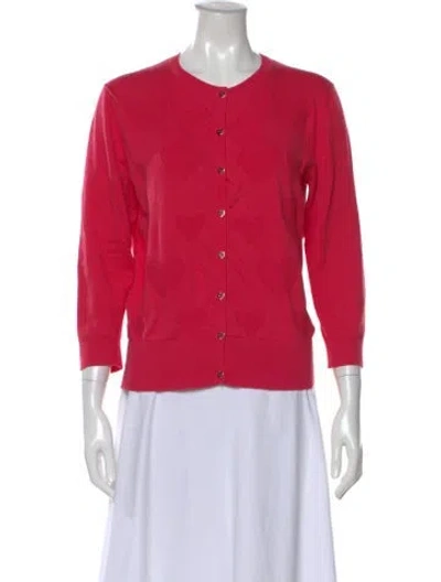 Pre-owned Ted Baker Crew Neck Sweater In Pink