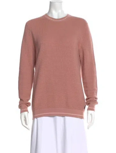 Pre-owned Ted Baker Crew Neck Sweater In Pink