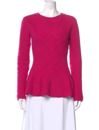 Pre-owned Ted Baker Crew Neck Sweater In Pink