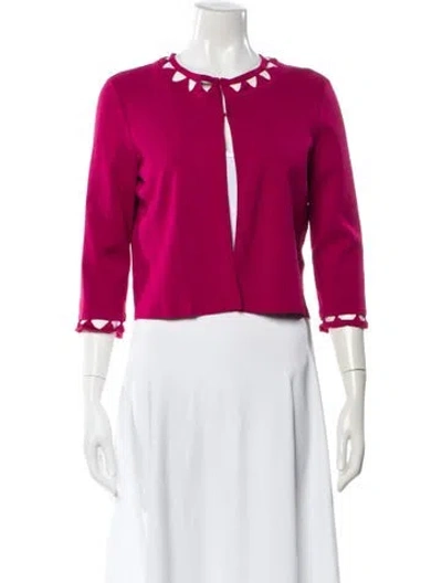 Pre-owned Ted Baker Crew Neck Sweater In Pink