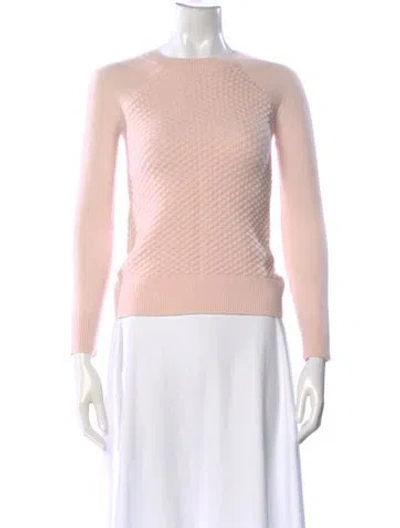 Pre-owned Ted Baker Crew Neck Sweater In Pink