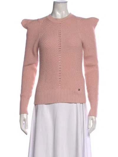 Pre-owned Ted Baker Crew Neck Sweater In Pink