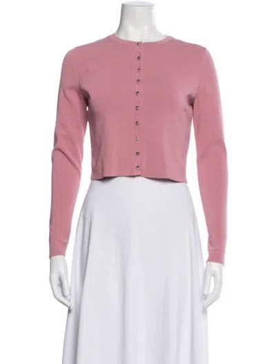 Pre-owned Ted Baker Crew Neck Sweater In Pink