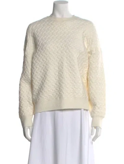 Pre-owned Ted Baker Crew Neck Sweater W/ Tags In Neutral