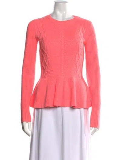 Pre-owned Ted Baker Crew Neck Sweater W/ Tags In Pink