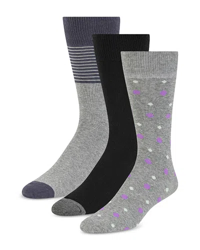 TED BAKER CREW SOCKS, PACK OF 3