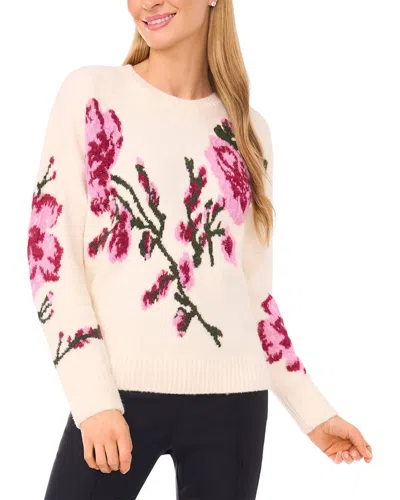 TED BAKER TED BAKER CREWNECK JACQUARD SWEATER