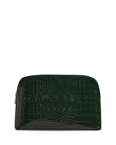 Ted Baker Crocana Croc Embossed Washbag