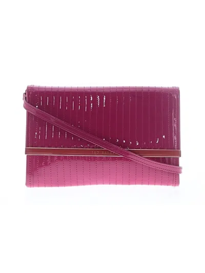 Pre-owned Ted Baker Crossbody Bag In Pink