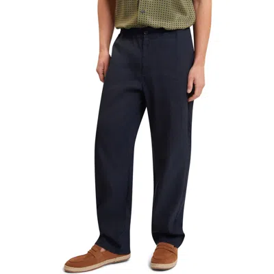 Ted Baker Culverr Straight Leg Pants In Blue