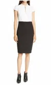 Ted Baker Daylla Two Tone Cap Sleeve Pencil Sheath Dress In Two Toned In Multi
