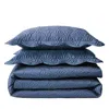 Ted Baker Deco Shell Quilt Set, Queen In Blue