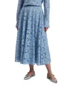Ted Baker Demiee Lace Pleated Midi Dress