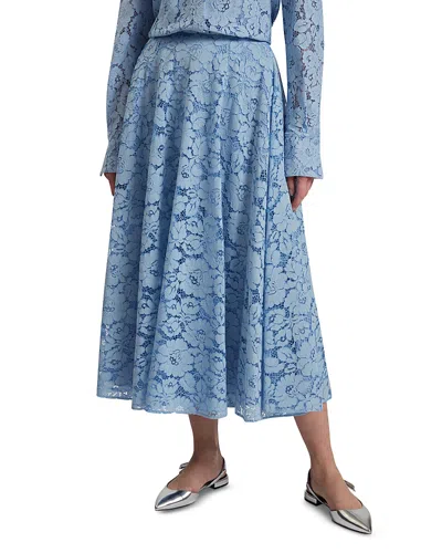 Ted Baker Demiee Lace Pleated Midi Dress