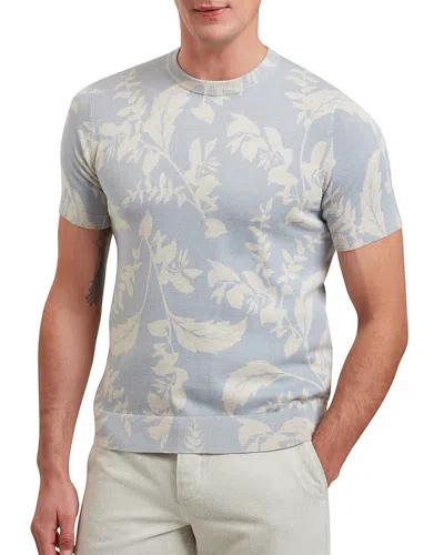 Ted Baker Dennio Floral Tee In Light Blue