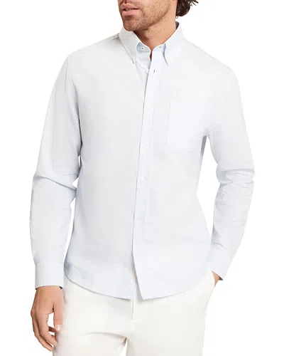Ted Baker Diaby Relaxed Fit Embroidered Floral Stripe Shirt In Multi