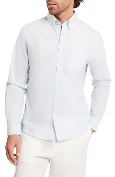 Ted Baker Diaby Relaxed Fit Embroidered Floral Stripe Shirt In Multi