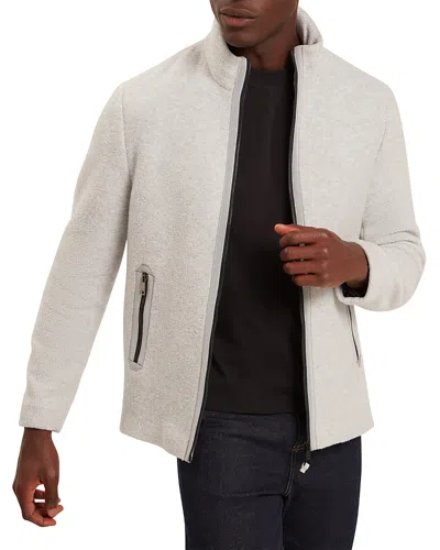 Ted Baker Domnico Fleece Jacket In Multi