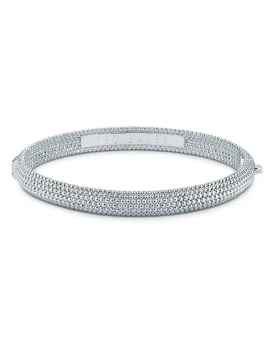Ted Baker Dotett Silver Tone Bangle Bracelet
