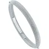 Ted Baker Dotty Bangle Bracelet In Silver Tone