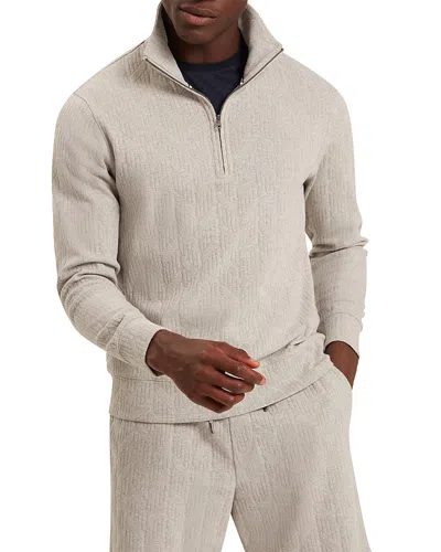 TED BAKER DOUGLES QUARTER ZIP SWEATSHIRT