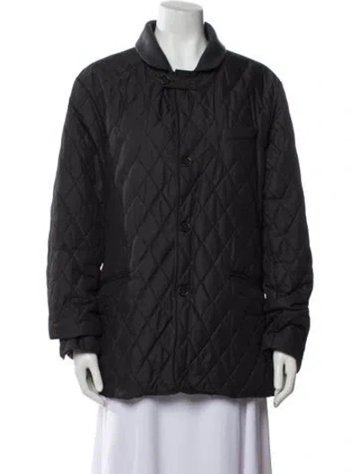 Pre-owned Ted Baker Down Jacket In Gray