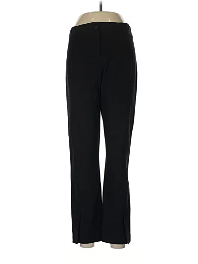 Pre-owned Ted Baker Dress Pants In Black