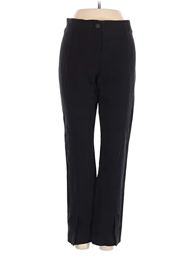 Pre-owned Ted Baker Dress Pants In Black