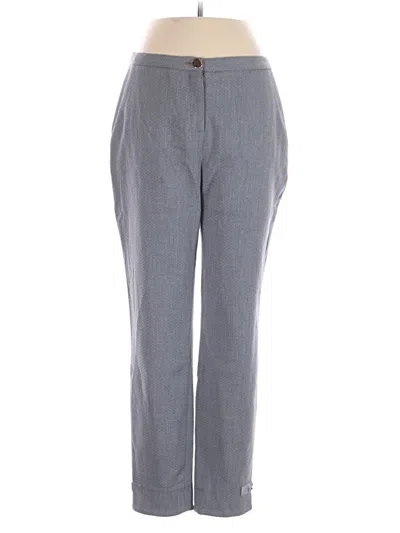 Pre-owned Ted Baker Dress Pants In Gray