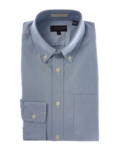 Ted Baker Dress Shirt In Blue