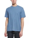 Ted Baker Drop Needle Rib T-shirt In Blue