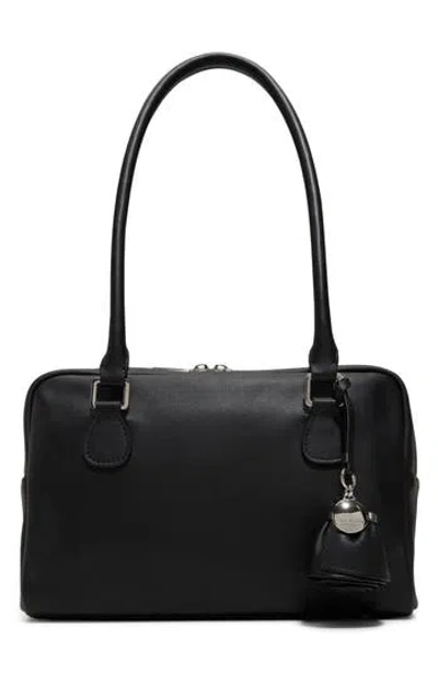 Ted Baker Elanie Leather Top Handle Bag In Black