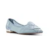Ted Baker Ella Mar Pointed Toe Flat In Blue