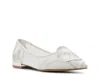 Ted Baker Ella Mar Pointed Toe Flat In White