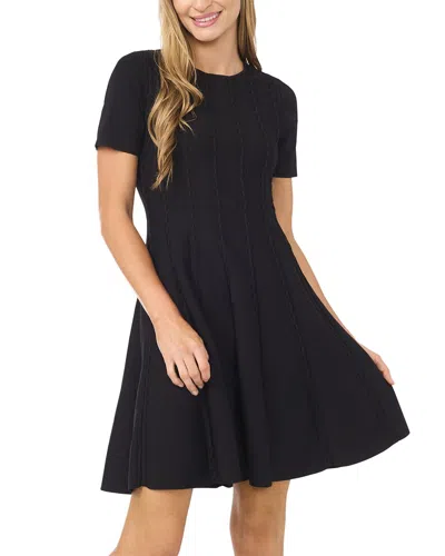 Ted Baker Ella Ribbon Stitch Mini Dress In Black