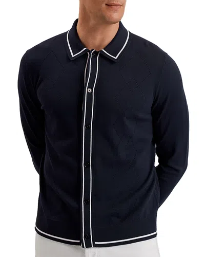 Ted Baker Elmdon Diamond Stitching Button Shirt