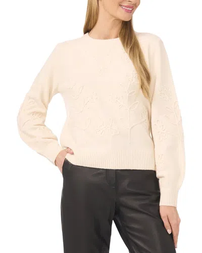 Ted Baker Embroidered Pattern Top In White