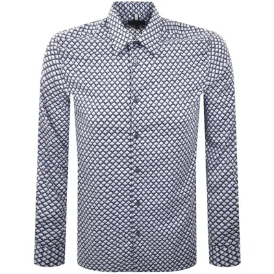Ted Baker Emmets Long Sleeve Shirt Blue