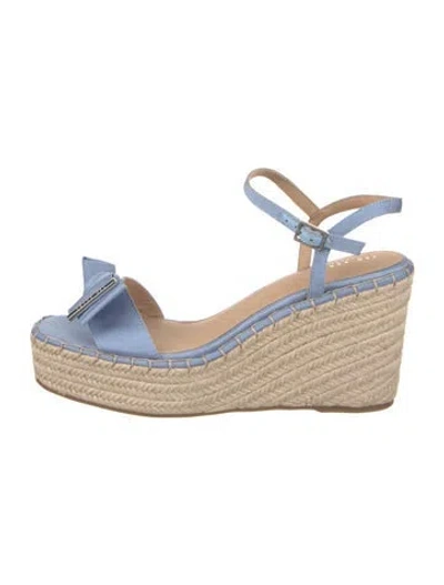 Pre-owned Ted Baker Espadrilles W/ Tags In Blue