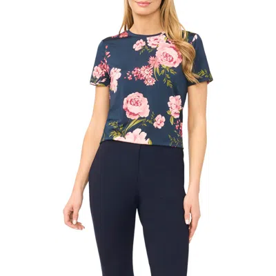 Ted Baker Eva Floral T-shirt In Blue