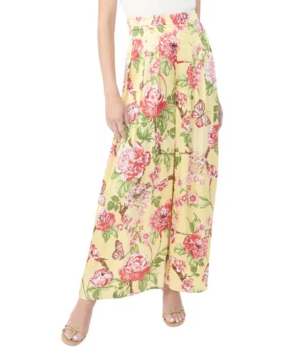 Ted Baker Evelyn Pleated Pant In Multi