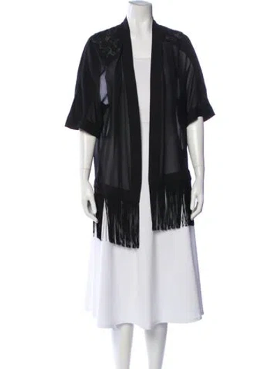 Pre-owned Ted Baker Evening Jacket In Black