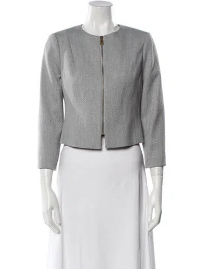 Pre-owned Ted Baker Evening Jacket In Gray