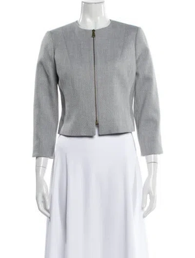 Pre-owned Ted Baker Evening Jacket In Gray